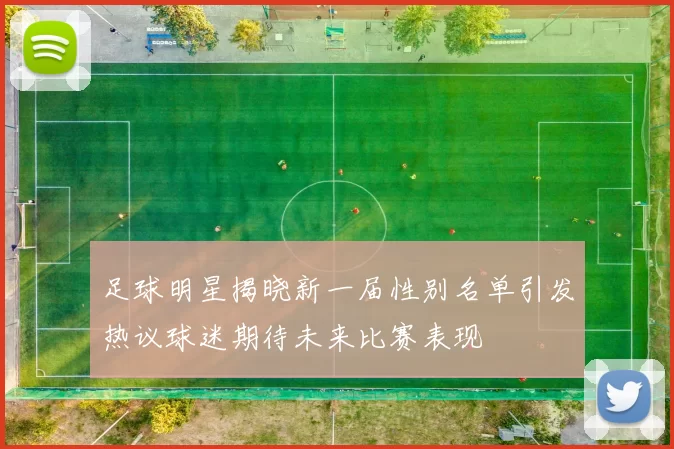 足球明星揭晓新一届性别名单引发热议球迷期待未来比赛表现