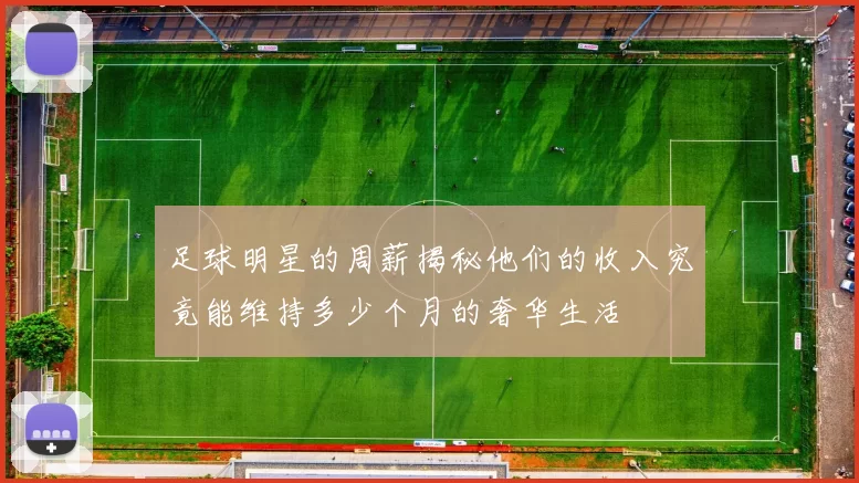 足球明星的周薪揭秘他们的收入究竟能维持多少个月的奢华生活