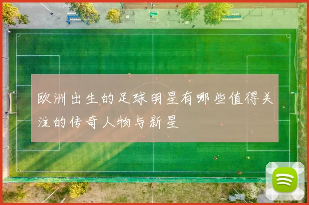 欧洲出生的足球明星有哪些值得关注的传奇人物与新星